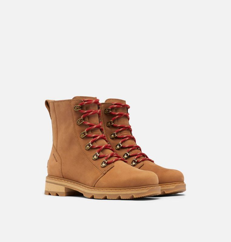 Sorel Dam Gummistövlar Brun - Lennox™ Lace Mid - YCW-865074